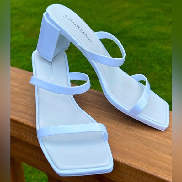 Jeffrey Campbell Jam Heeled Sandals;Size:8 - Picture 3 of 8